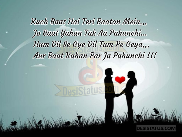 hindi love status 