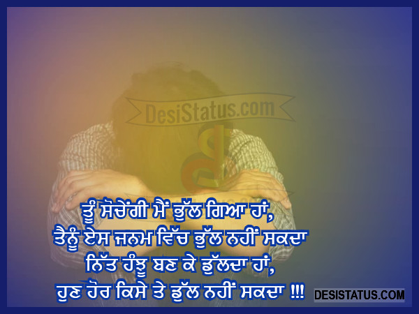 Tainu Bhull Nahi Sakda punjabi sad status