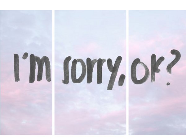 I m sorry